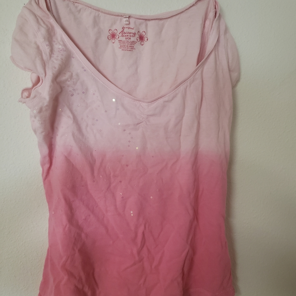 Arizona Co. Pink Ombre women's tshirt